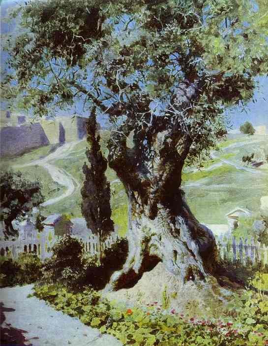 an_olive_tree_in_the_garden_of_gethsemane_1882_XX_moscow_russia.JPG