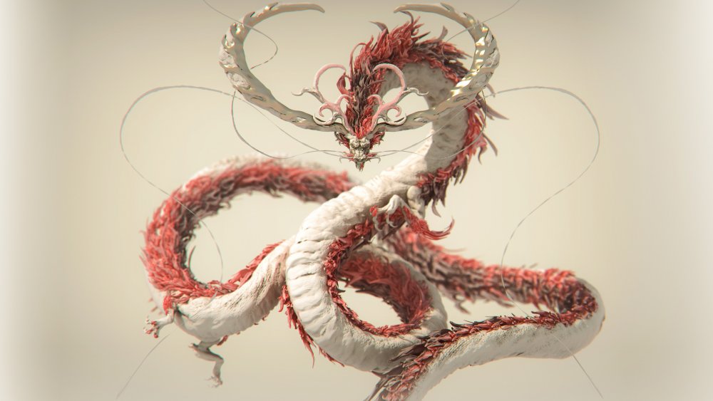 ArtStation - Crimson Dragon King(真紅の龍王), keita okada