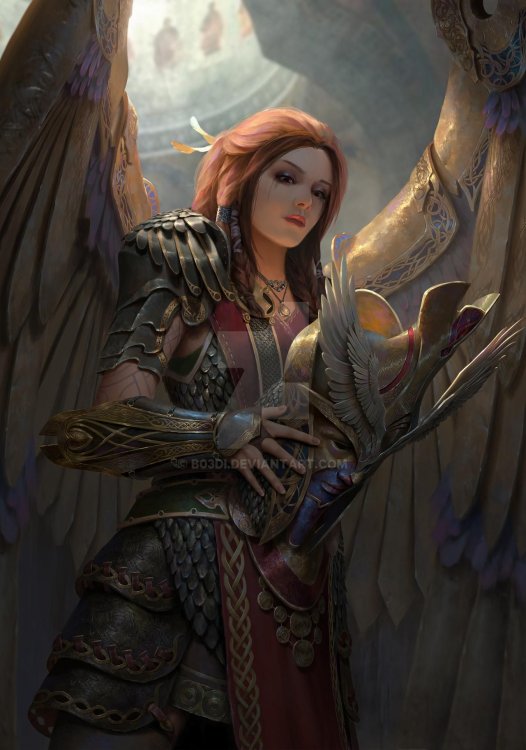The Goddess Freya by B03DI on DeviantArt