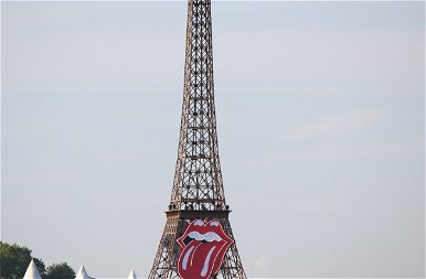 Még az Eiffel-torony sem hagyta ki The Rolling Stones zseniális koncertjét