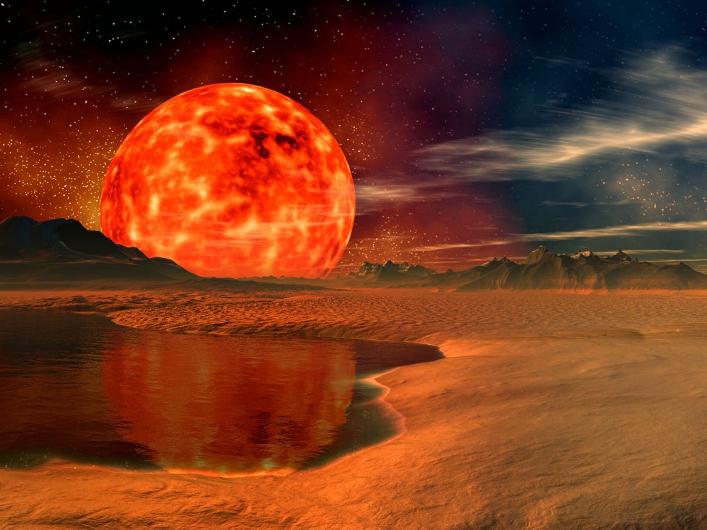Sunrise, 7 billion years from now | Earth Blog