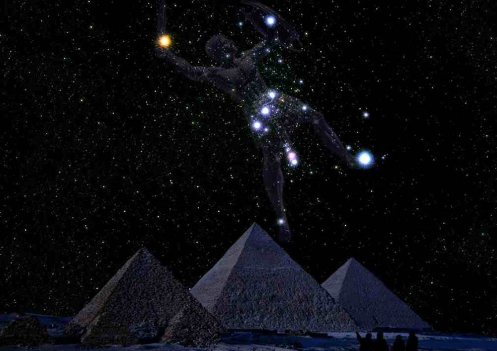 What has Egyptian Pyramids in common with Orion Nebula and the ...