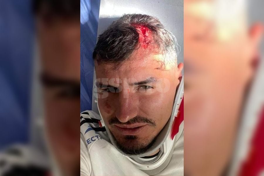 Dinamo recidivează: imagine-șoc cu Romario Benzar după intrarea criminală a lui Abdallah » Diagnosticul pus la spital