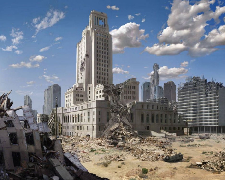 Post Apocalypse Downtown Los Angeles by myjavier007 on DeviantArt ...
