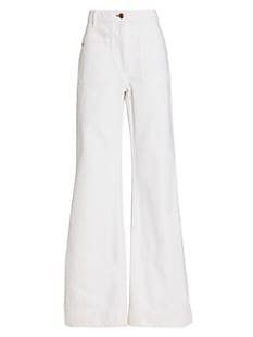 Alina Mid-Rise Wide-Leg Jeans