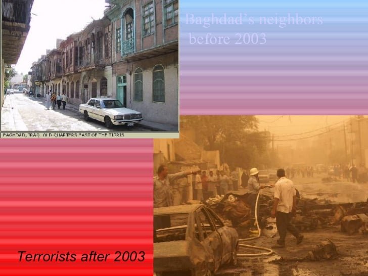 Baghdad Before After