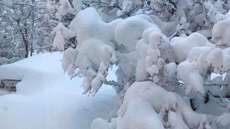 Heavy snow headed for much of the Sierra Nevada