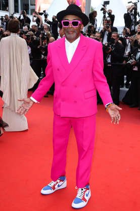 Slide 13 of 21: Spike Lee -- this year's jury president -- attends the 74th Cannes Film Festival opening night premiere of "Annette" on July 6, 2021.