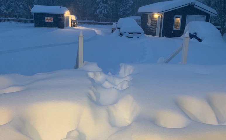 Rekord mennyiségű hó Kanadában