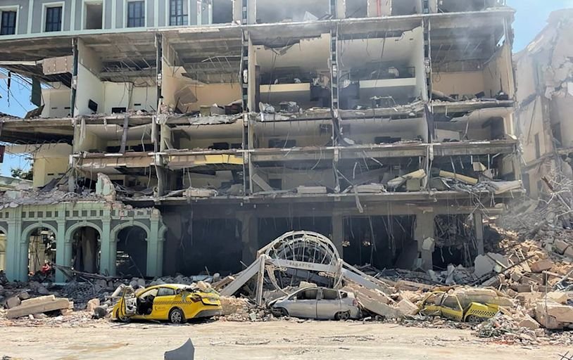 Cuba explosion - live: Large blast at The Hotel Saratoga Boutique in Havana
