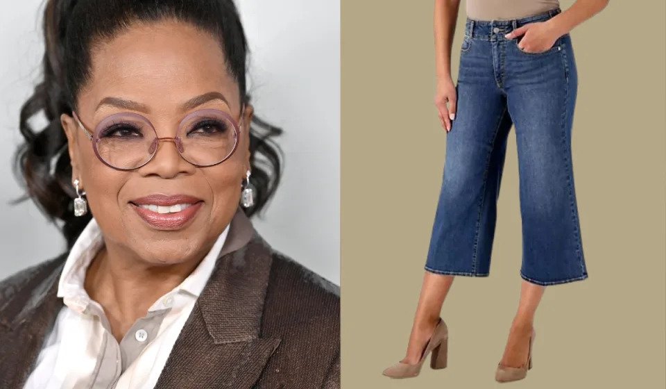 FYI: Oprah&#39;s favorite jeans by NYDJ are on sale at QVC. (Photos: Getty/QVC)