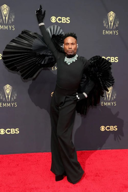 Billy Porter attends the 73rd Primetime Emmy Awards on Sept. 19 at L.A. LIVE in Los Angeles. (Photo: Rich Fury/Getty Images)