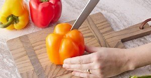 How to Cut a Bell Pepper Without Any Waste