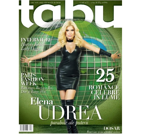 Elena Udrea pozează sexy în revista TABU VEZI GALERIE FOTO