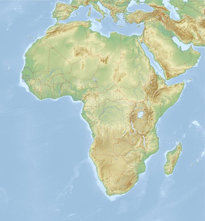 mapswire-continent_af-blank-physical-map-africa-lambert-az-hemi-265.jpg