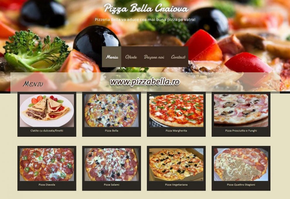 Livrari pizza la domiciliu Craiova