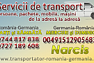 Servicii de transport persoane Romania-Germania