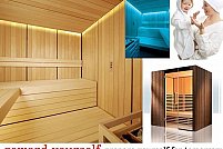 Saune la comanda personalizate,sauna mixta,saune de exterior,infrasaune si accesorii sauna