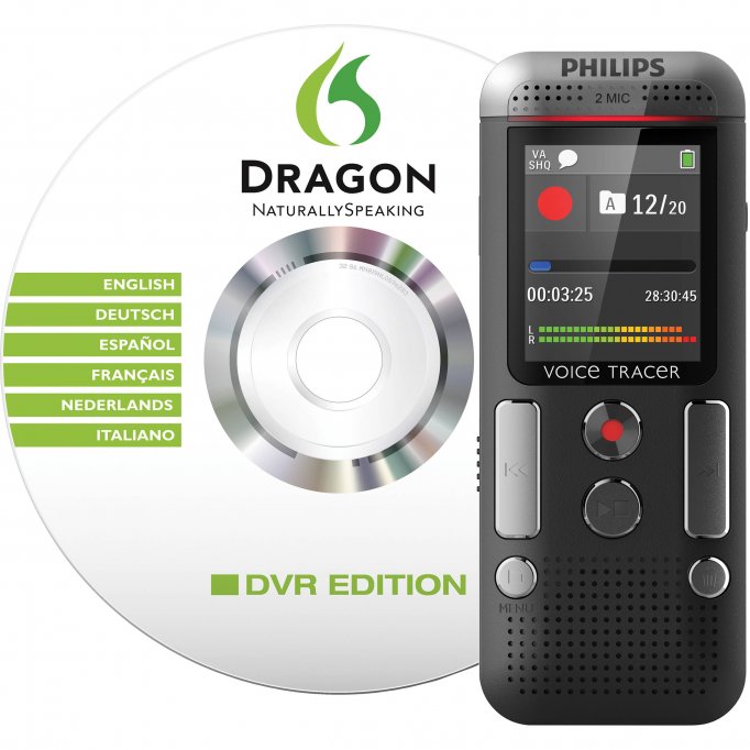 Reportofon profesional Philips DVT 2710 digital stereo la cutie cu 12 luni garantie