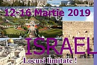 Vacanta in Israel 12-16 Martie 2019 - Pret oferta ACUM!