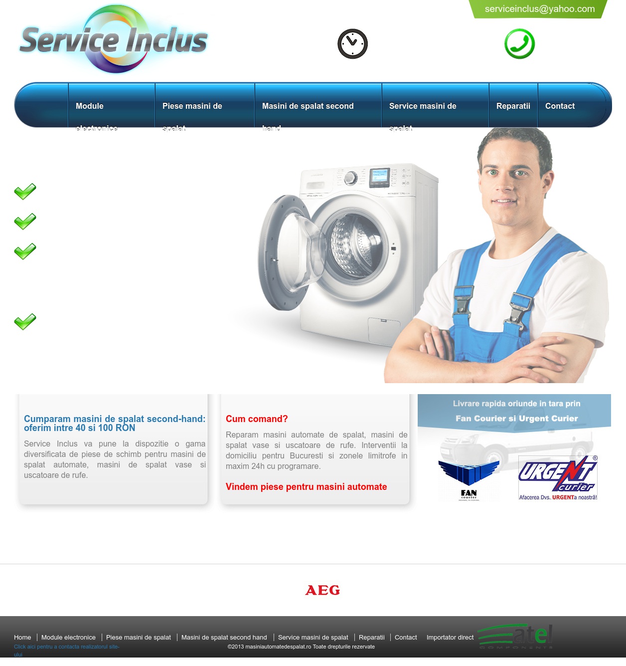Masini automate de spalat