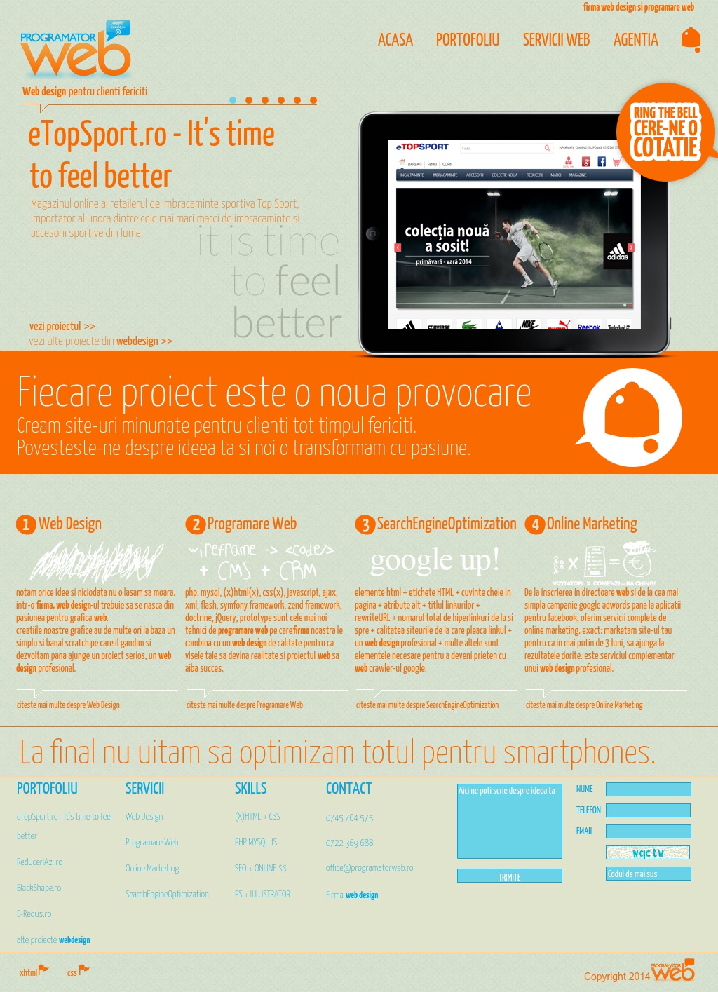 Programator web