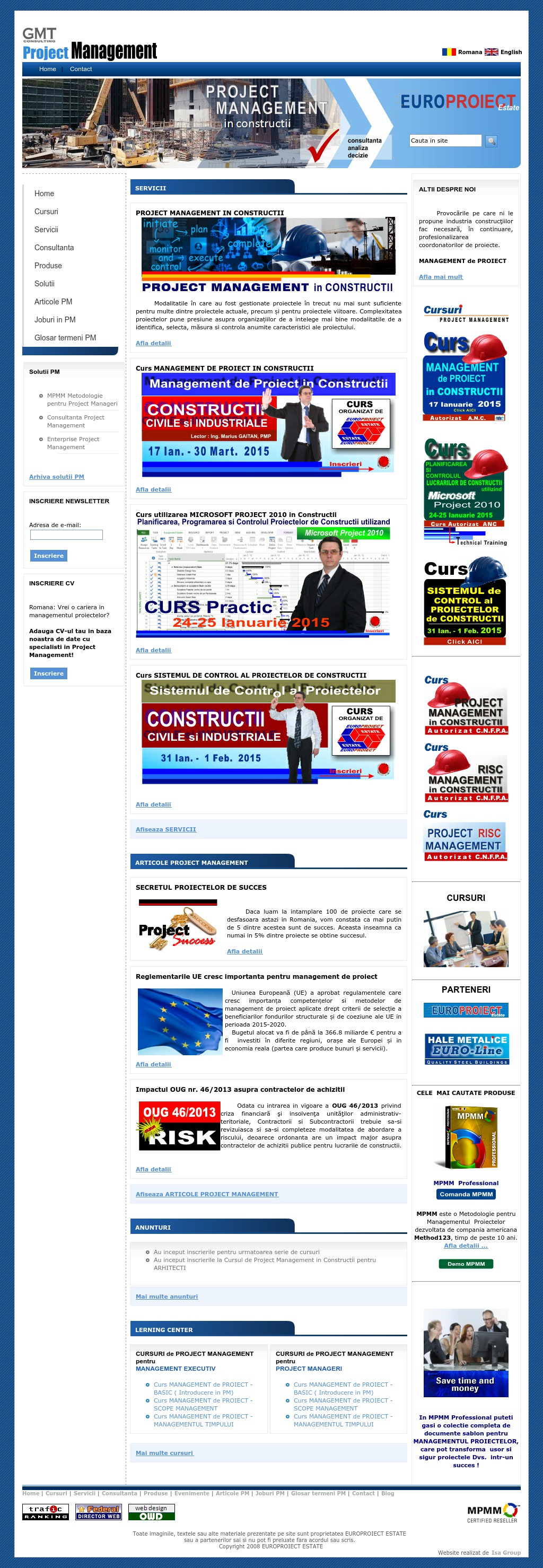 Project Management Romania