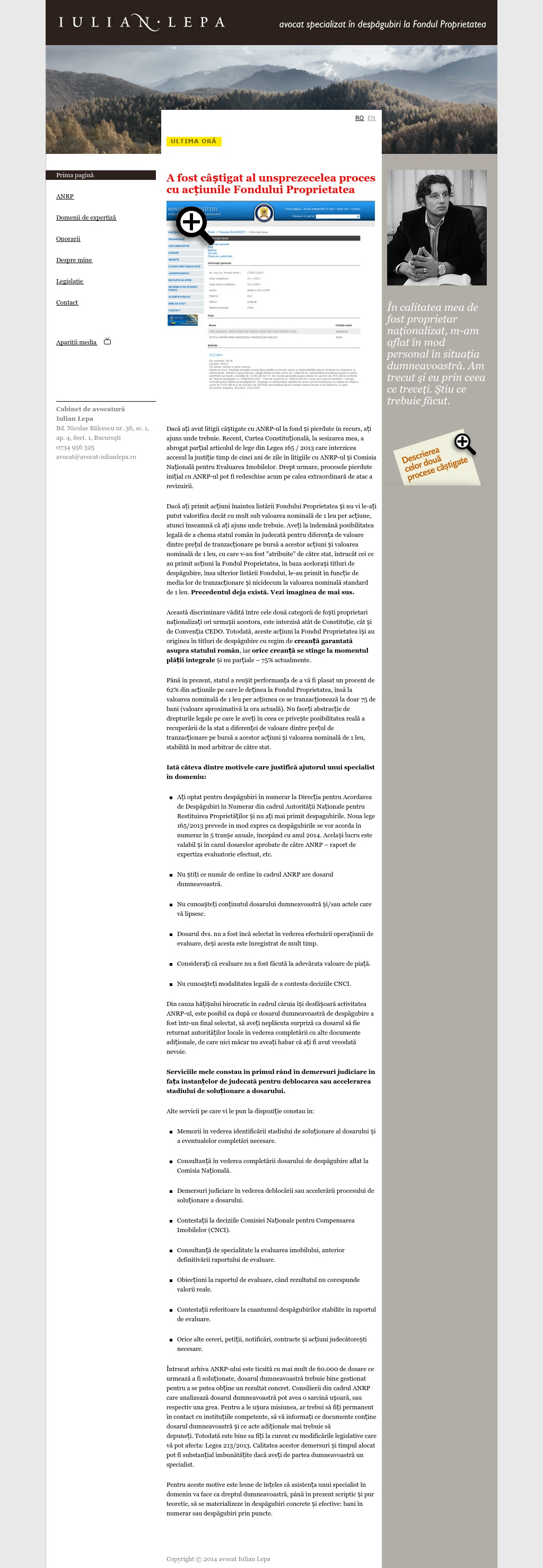 Avocat Iulian Lepa