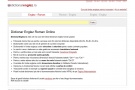 Dictionar englez