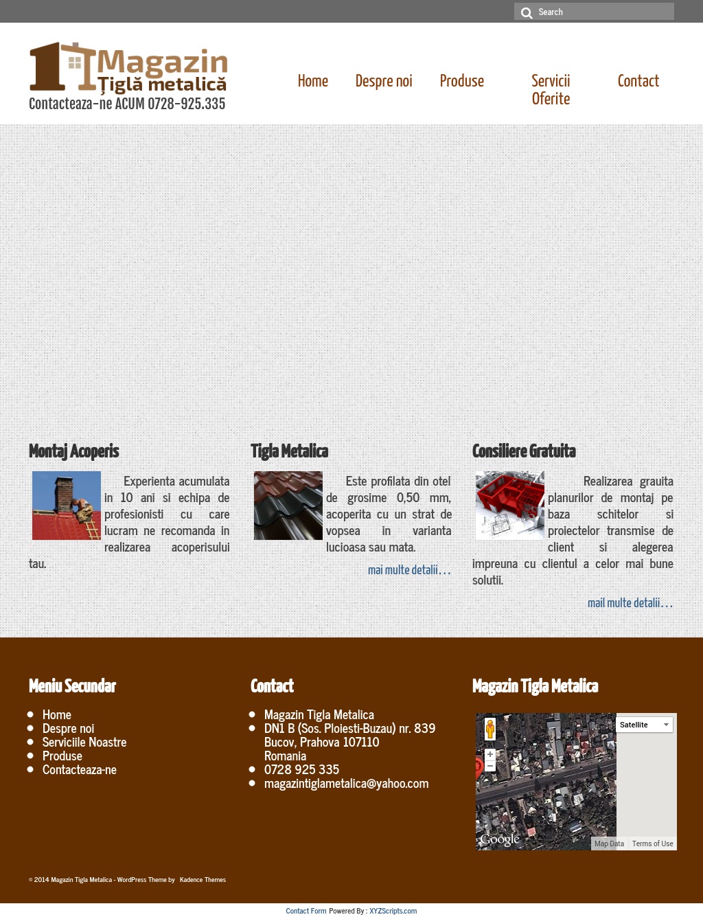Magazin Tigla Metalica