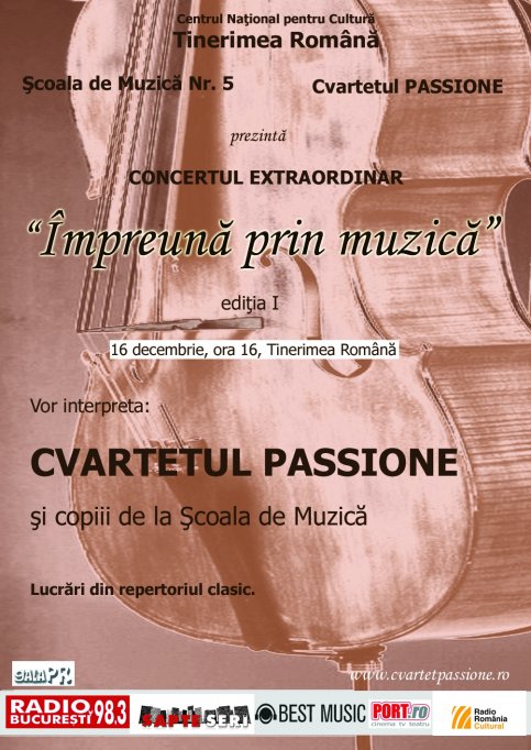 "Impreuna prin muzica": PASSIONE