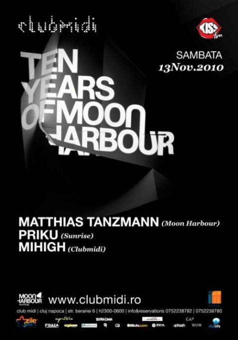10 Years of Moon Harbour : Matthias Tanzmann / Priku / Mihigh
