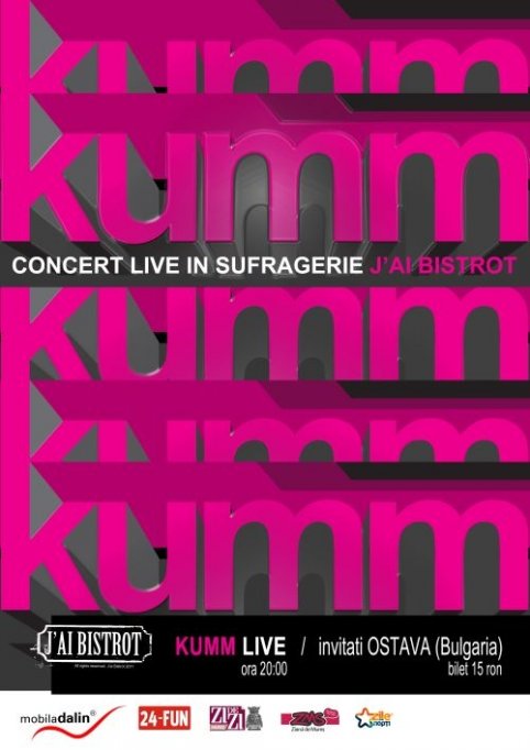 Concert KUMM si Ostava (Bulgaria) la J