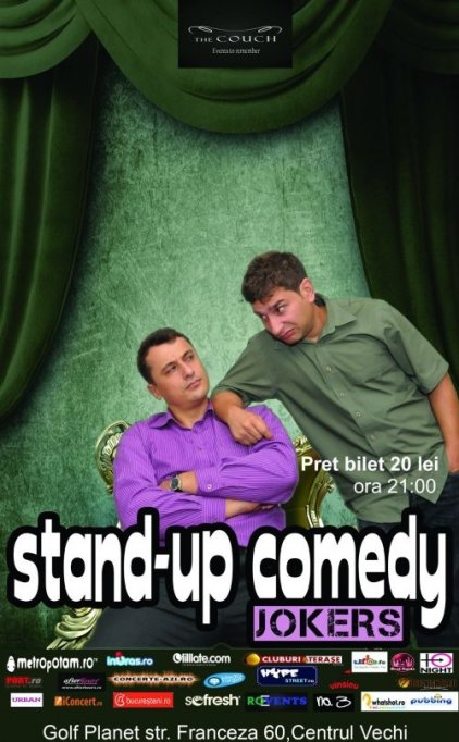 Stand-Up Comedy Pe Lumina Neagra @ Golf Planet