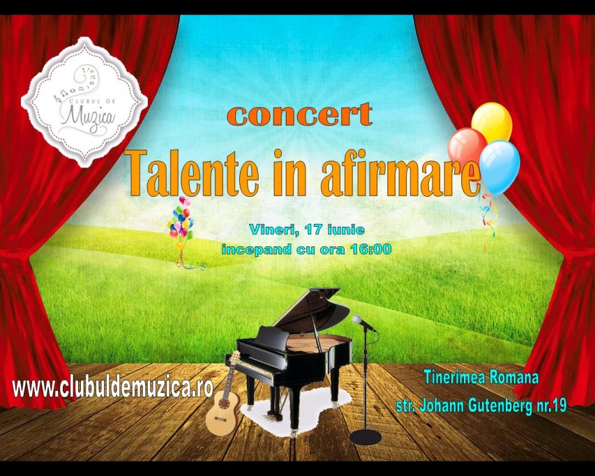 Concert ,,Talente in afirmare"