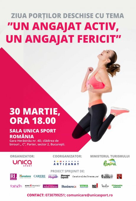 Un angajat activ, un angajat fericit!