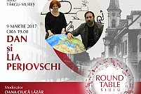 Dan și Lia Perjovschi, invitați la ediția specială Round Table Sibiu