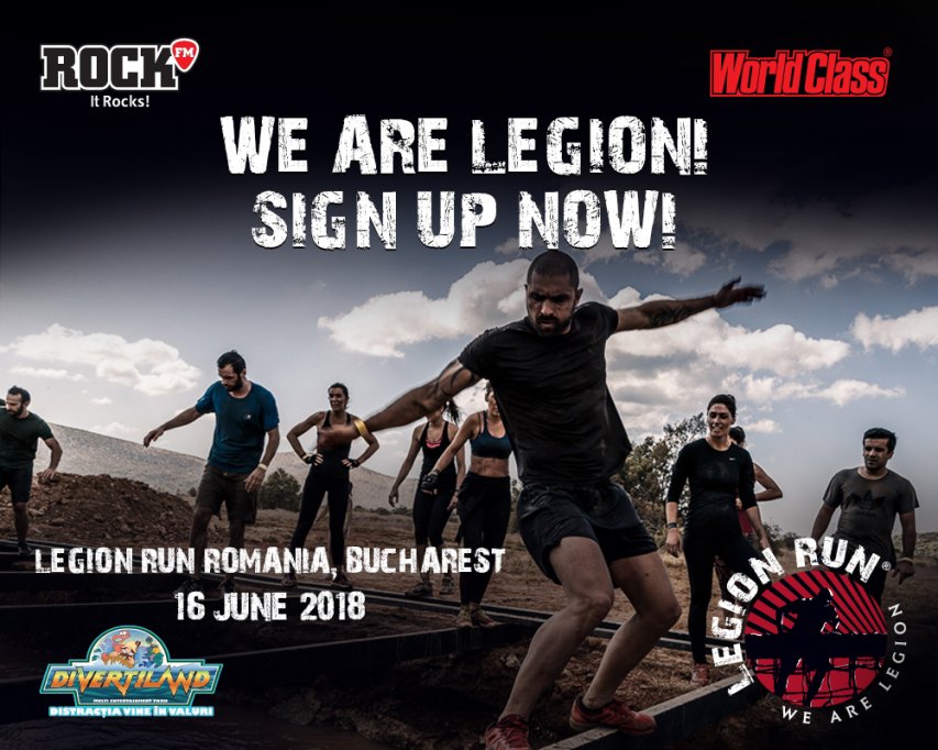 Legion Run, evenimentul internațional care îți schimbă perspectiva, acum în România