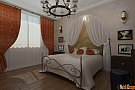 Design interior pentru dormitor - vila mediteraneana