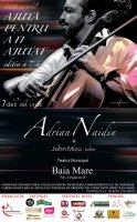 Violoncelistul Adrian Naidin, în premieră la Baia Mare, Satu Mare și Târgu Lăpuș!