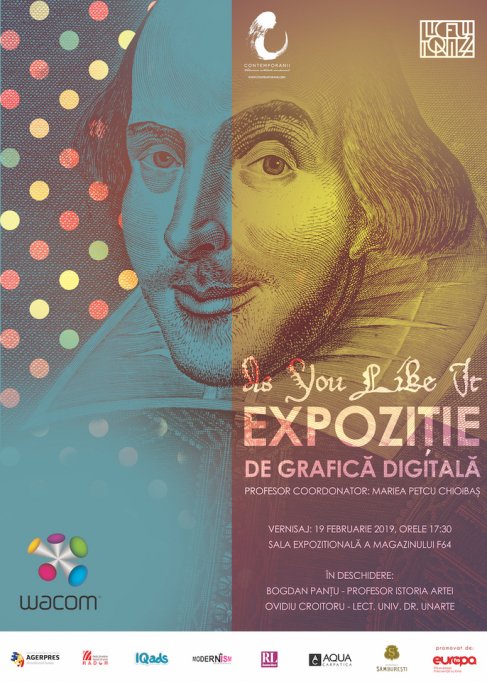 As You Like It, Expoziție de Grafică Digitală pe teme shakespeariene