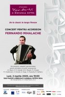 Concert pentru acordeon susținut de Fernando Mihalache
