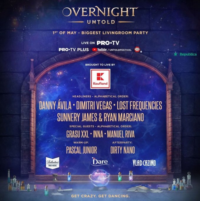 Vlad Cazino este partener al distracției la Overnight, cel mai mare party de 1 Mai