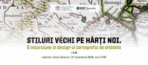 Stiluri vechi pe hărți noi. O incursiune în design-ul cartografic de altădată