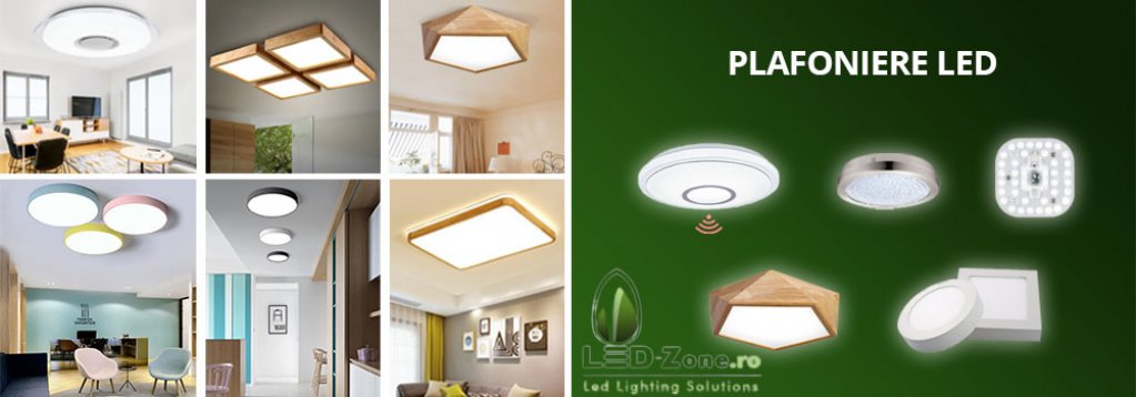 Iluminatul interior - de ce ați alege plafoniera led de la LED-Zone