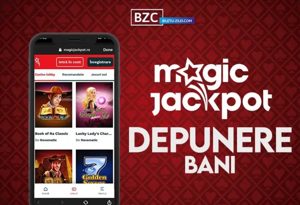 Cum să depun banii la Magic Jackpot