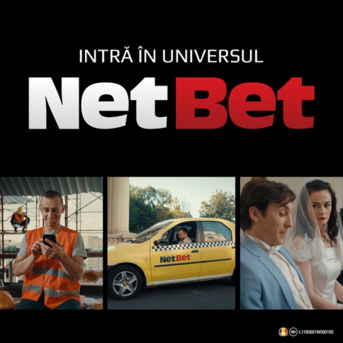 Noua campanie NetBet - abordare originală pentru promovarea jocurilor de noroc online