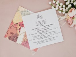 Invitatii de nunta rustice de la Lux-Cards
