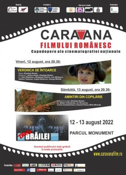 Caravana filmului romanesc la Braila