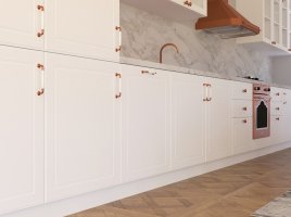 Fronturile MDF vopsite electrostatic - soluția durabilă la un preț surprinzător